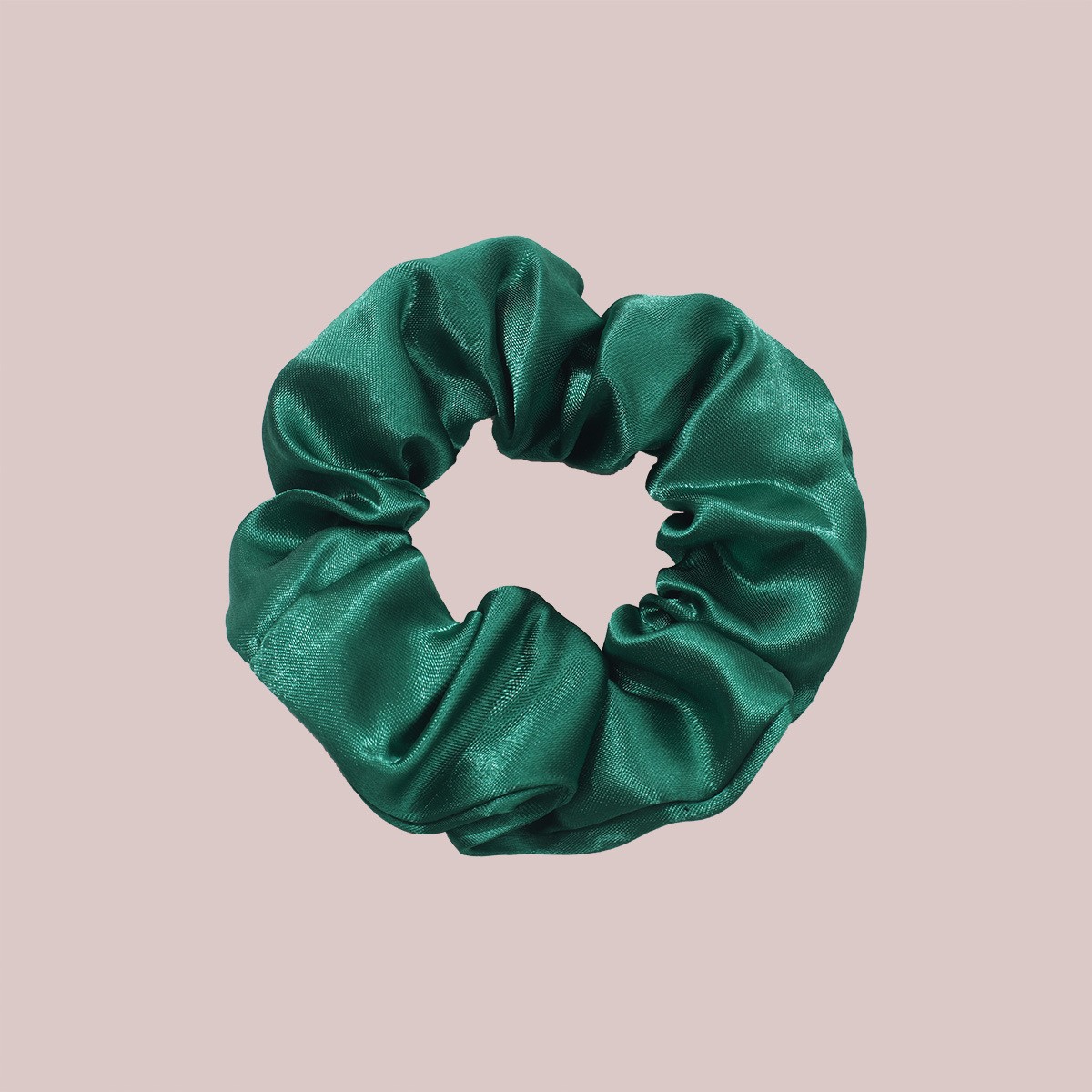 Coletero Scrunchie de Satén de Alta Elasticidad