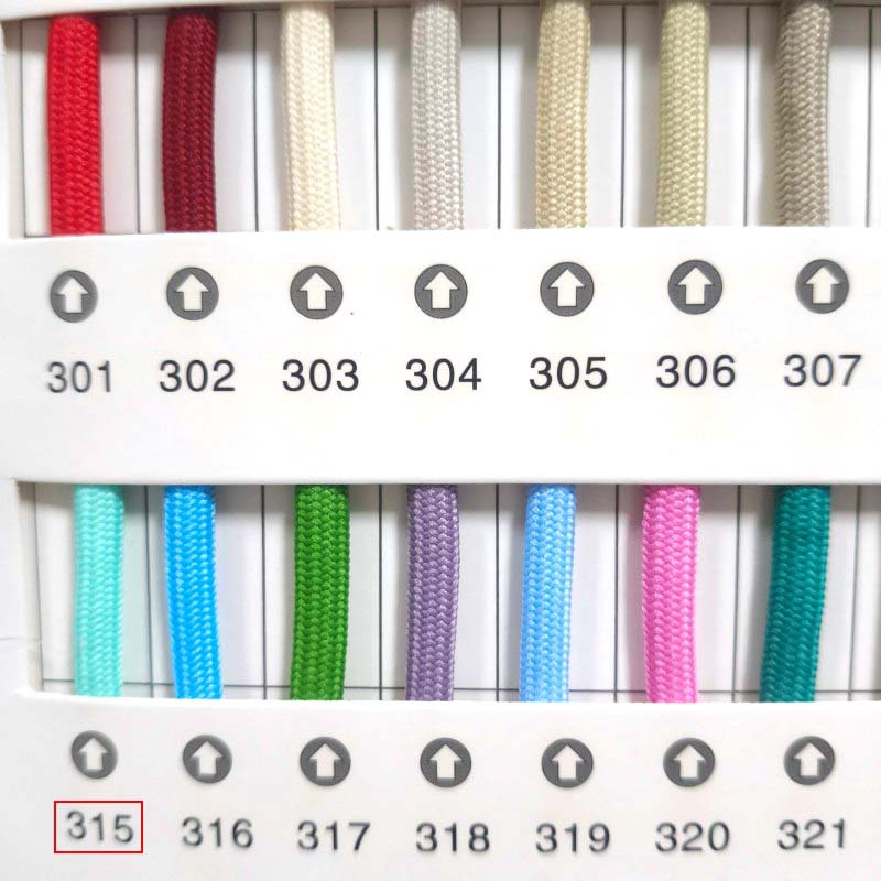 210 color 4mm color unisex cifrado cordón redondo negro y blanco cordón de zapatos casuales para zapatos blancos pequeños