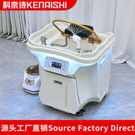 跨境储水式头盆免接上下水可移动头疗仪恒温水循环熏蒸养发洗头盆