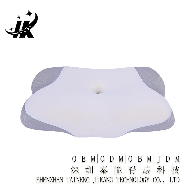 OEM personalizado memoria de algodón explosión tipo mariposa almohada de tracción cervical transfronteriza almohada de tracción ergonómica función de protección del cuello dormir lateral image 29