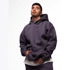 450g重磅连帽卫衣男士宽松潮牌跨境ozon热销帽衫oversize sweater