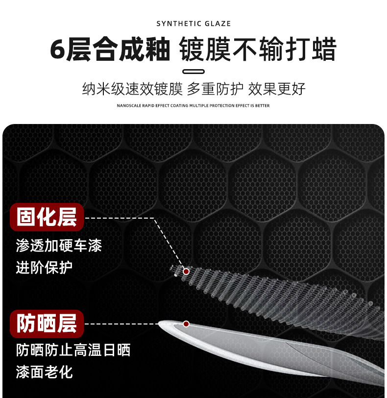 Coated Wax Car Fragrance Interior Refurbishment Coated Dashboard Wax Car Glazing Maintenance Sun Protection and Dustproof Dashboard Wax