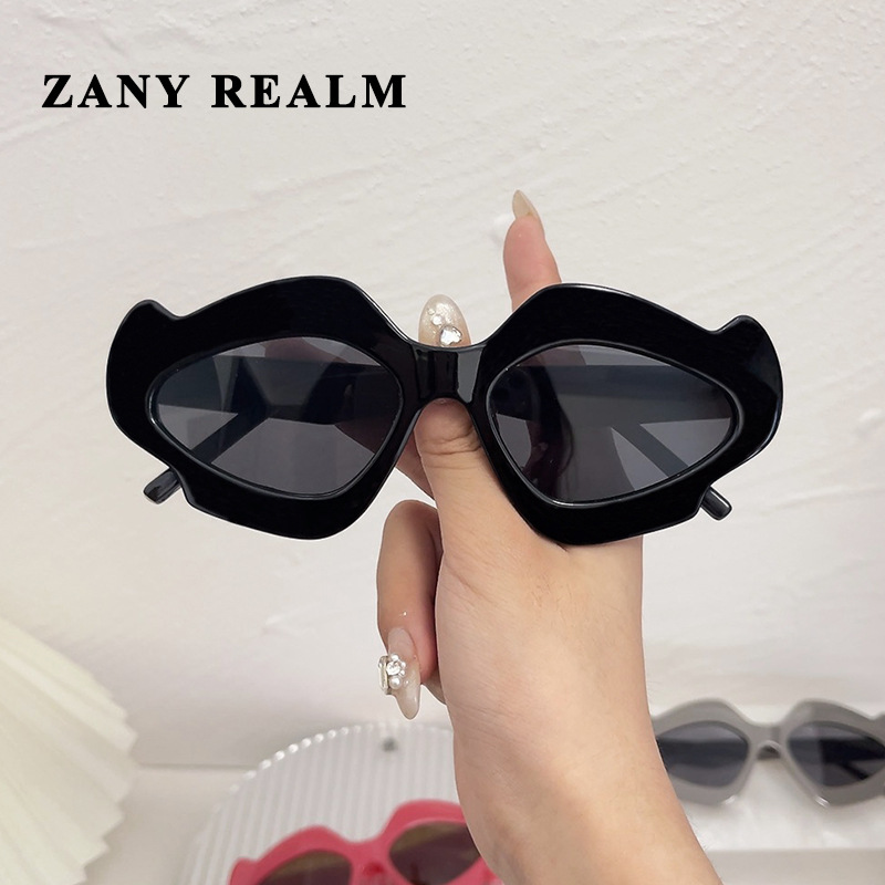 Nuevo Comercio exterior divertido llama gato ojo gafas de sol retro chica caliente streetstyle Senior gafas de sol fabricantes ahora