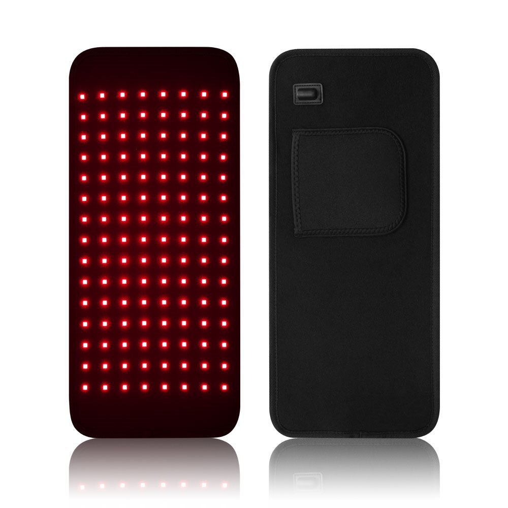 120 lámparas cinturón de luz roja instrumento de belleza manta de luz roja calentamiento masaje de salud led cinturón de fisioterapia de luz roja image 6