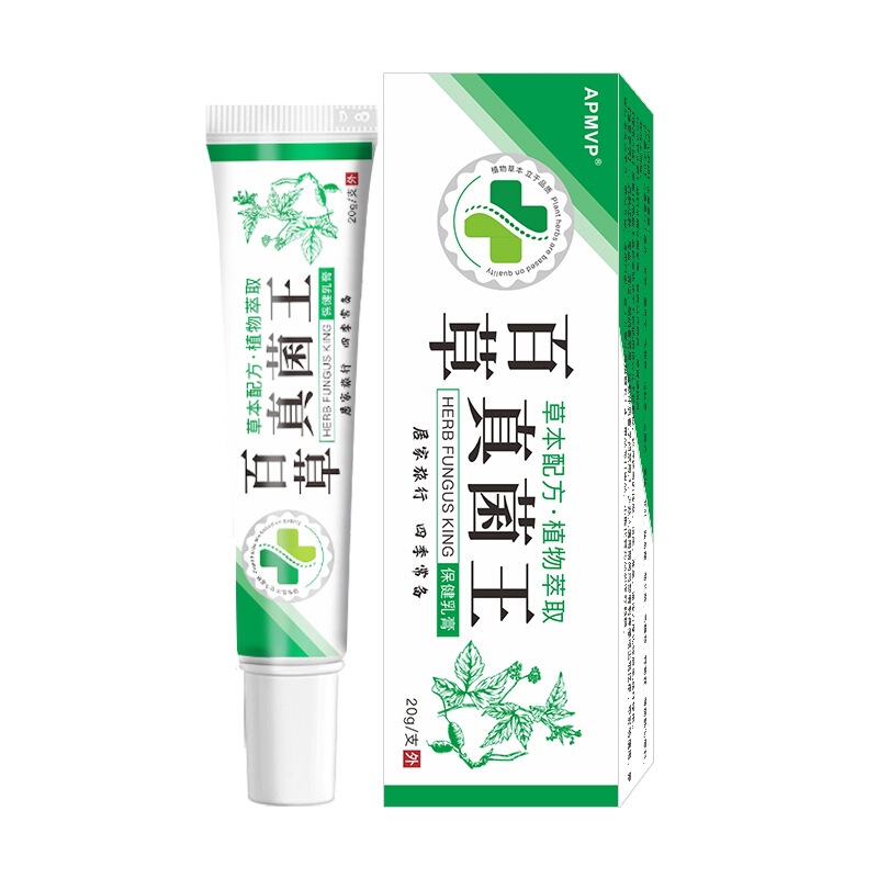 工場直販 ワンピースドロップシッピング 百草菌王抗菌クリーム ハーブ植物鎮痒皮膚抗菌クリーム Douyin|undefined