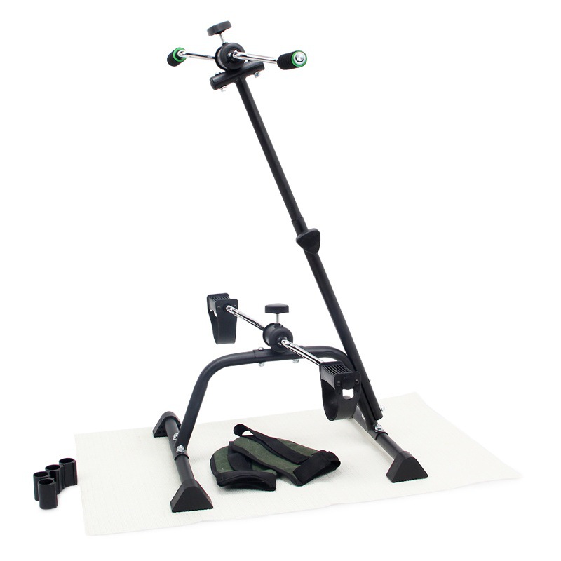 Bicicleta de ejercicio para ancianos bicicleta entrenador de extremidades superiores e inferiores para ancianos Dispositivo de rehabilitación de manos y pies de bicicleta de rehabilitación de hemiplejía