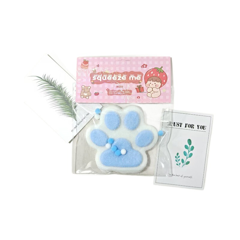 猫の爪のつまみの楽しみの卸売りの減圧のおもちゃの大きいサイズのシリカゲルの猫の爪のつまみの楽しみの泥の感の高い顔の値の解凍の神器|undefined
