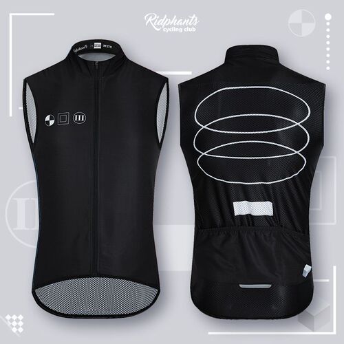 Ridphants bicycle road bike riding vest spring and summer quick-drying cycling clothing windproof vest for men and women