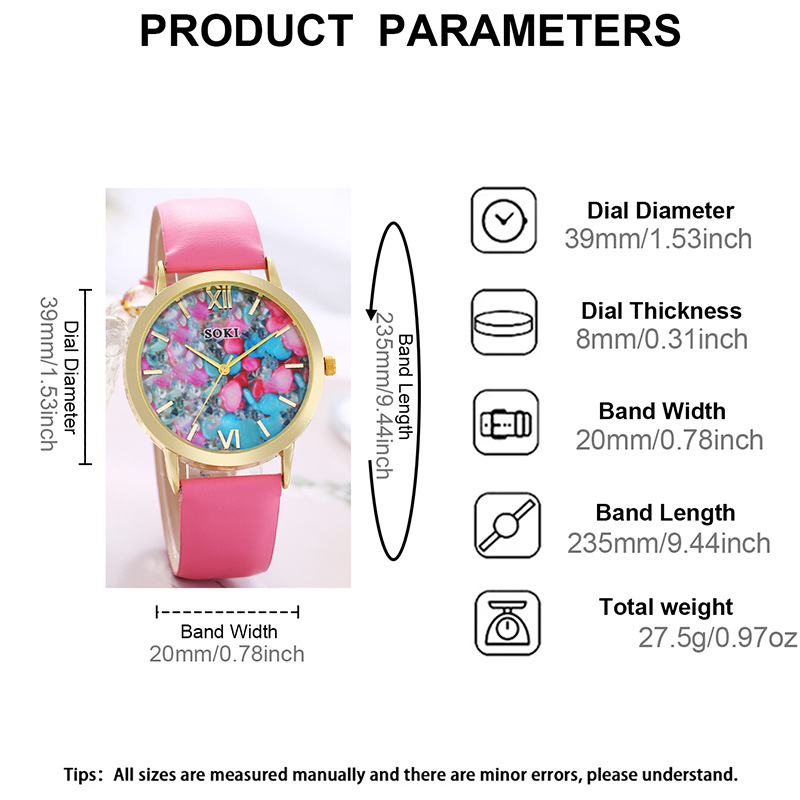 Pu Strap Material Watch Classification Elegant Glam Geometric Buckle Quartz Women's Watches