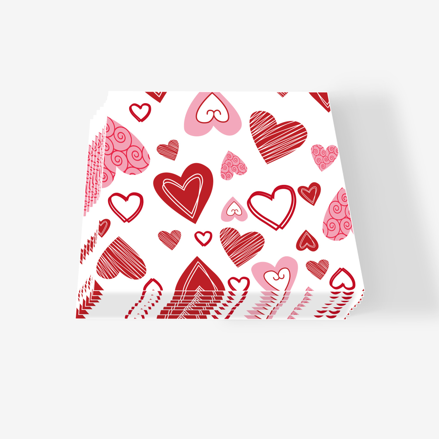 Valentine's Day Heart Shape Paper Date Tableware display picture 2