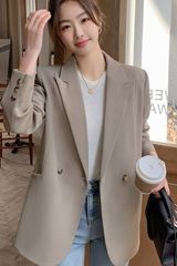 休闲西服上衣女2025春秋季新款高级感洋气小个子西装外套韩版欧美