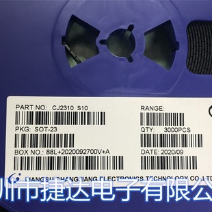 CJ2310  SOT-23  �zӡS10  3A/60V  CJ���aԭ�b�F؛