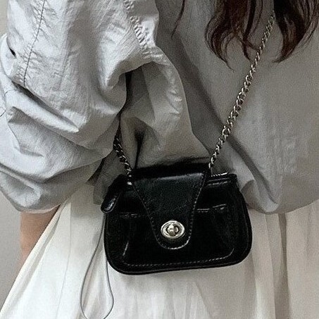 Foreign Trade Cross-Border Designer Mini Coin Purse Women's 2025 Spring Korean New Single Shoulder Crossbody Chain Lipstick Bag