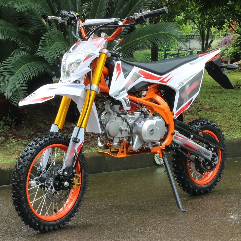 125cc внедорожное транспортное средство на бензине двухколесный мотоцикл для взрослых средней и высокой гоночной области маленькая прыжковая гоночная побочная машина