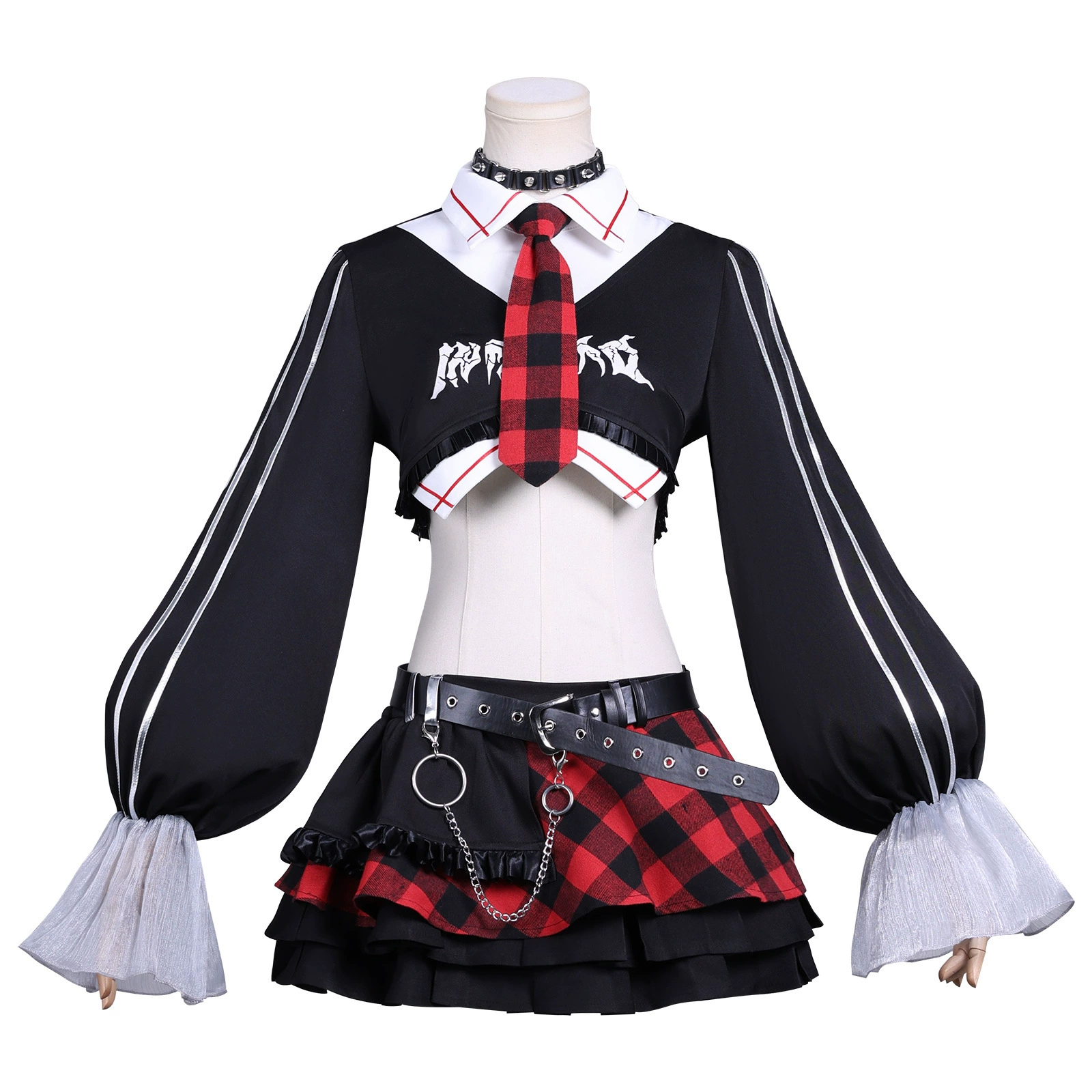 Группа рок Asuka костюм cos распускающийся слон фигура одинаковая fashion одежда Y2K yuppie косплей анимационный костюм