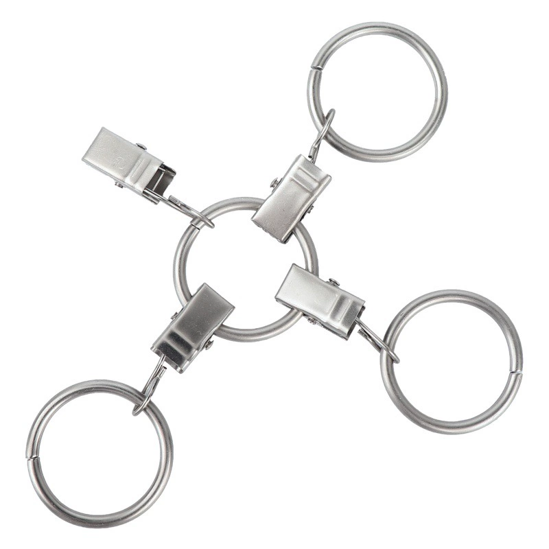 Завод в наличии Ebay занавес клип занавес крюк занавес кольцо с клип занавес кольцо металлический занавес крюк