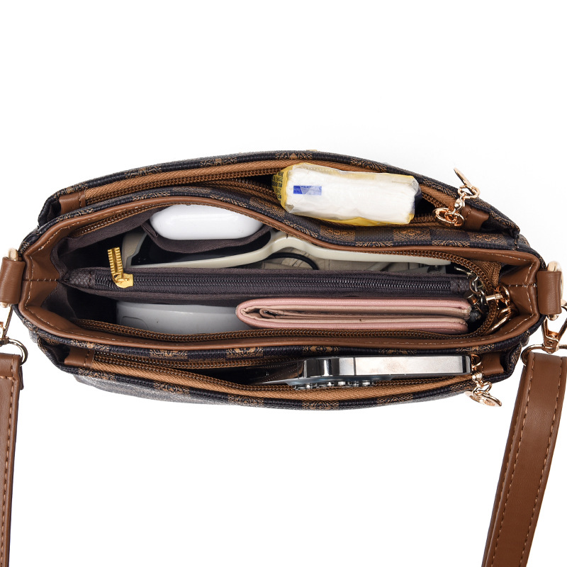 Women's Small Square Shoulder Bag Korean Style Crossbody Handbag_voghion.com