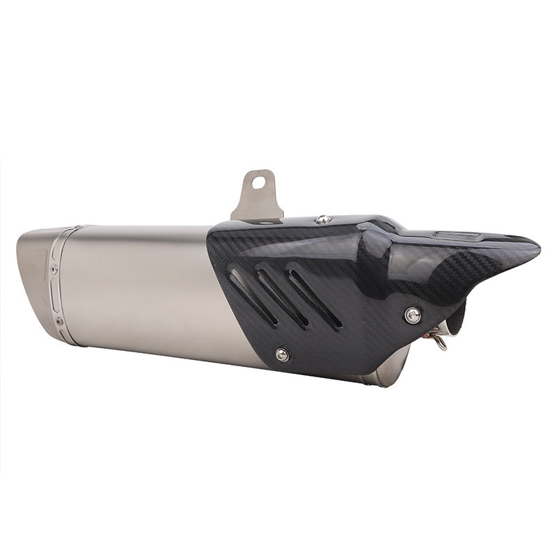 Suitable for modification of the exhaust pipe of Zhangxue 500RR motorcycle. Zhangxue 500RR front and rear section valve exhaust
