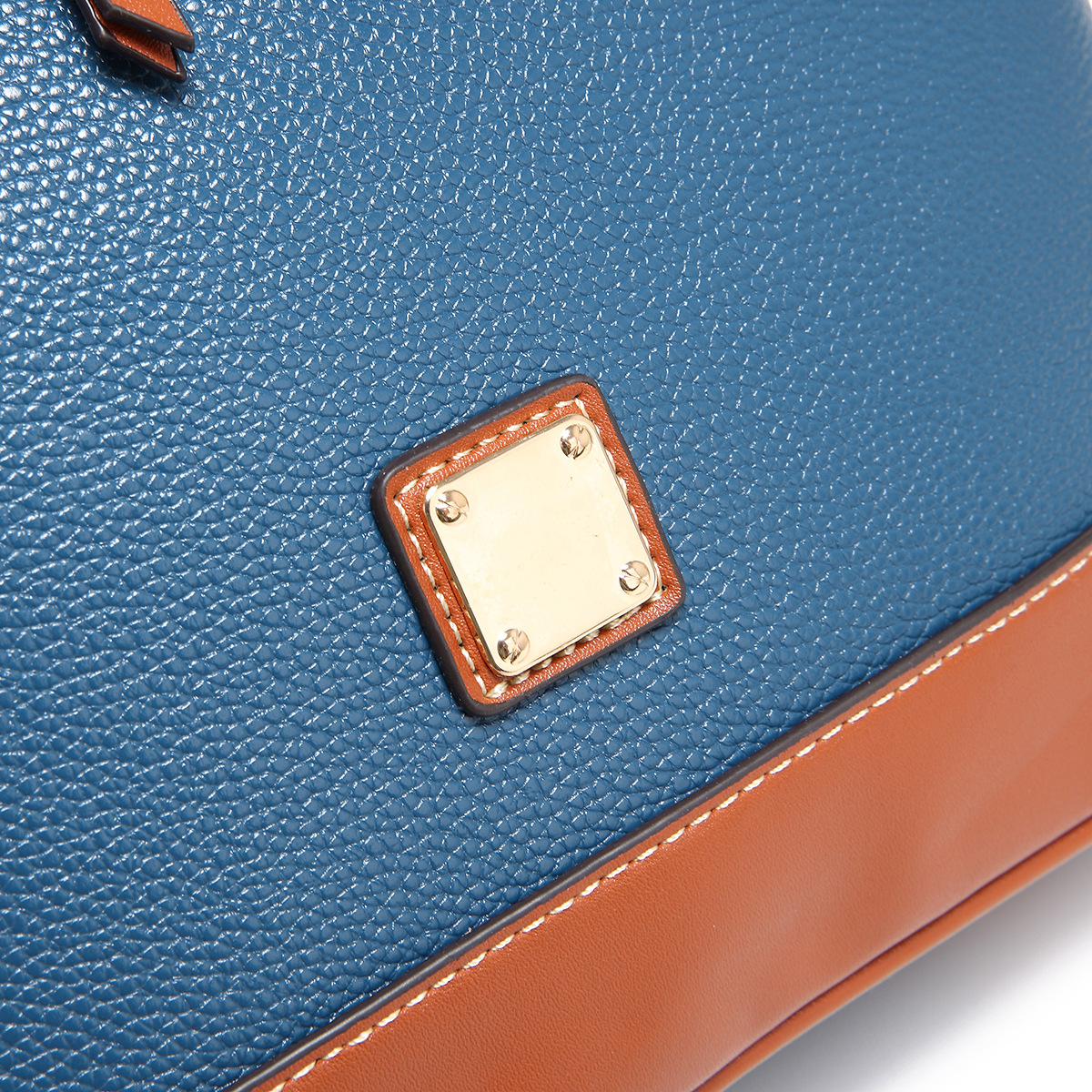 Shoulder Bags for Women. 2023 New Fashion European and American Retro Lychee Grain Pattern Portable Cross-body Shell Bag Multiple Colors Available_voghion.com