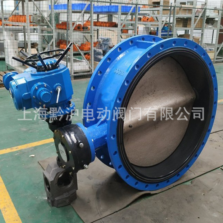 法兰式电动蝶阀 D941X-16Q DN900 阀体球墨铸铁/铸钢蝶阀 阀板304