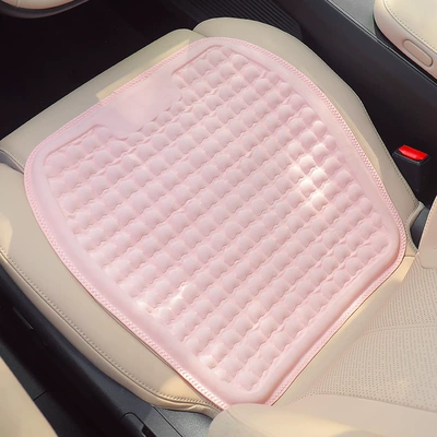 Car seat cushion summer cool Seat cushion, seat cover - girly-pink-front-row-single-piece