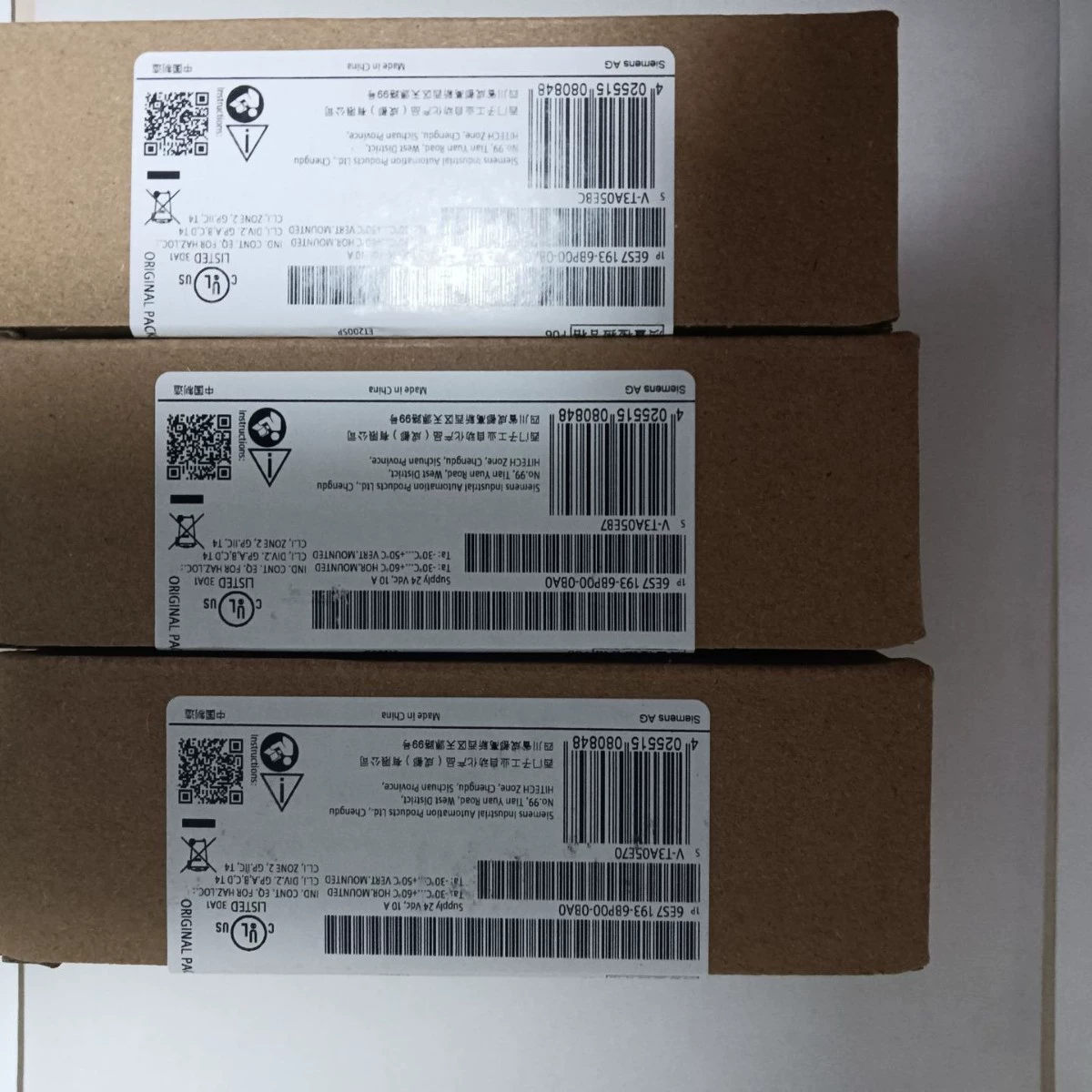 Новый оригинальный модуль питания ПЛК Siemens 6ES7507-0RA00-0AB0