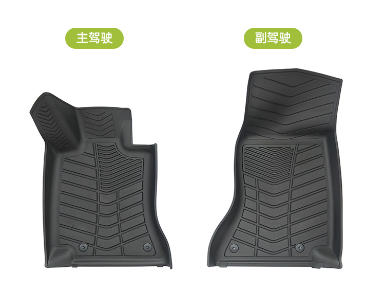 Mercedes E-Class Exclusive Eco-Friendly Odorless Tpe Full Surround Car Floor Mats Complete Set Original Car Mold Direct Supply from Source