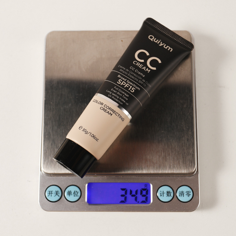 Cross-border temu Quiyum CC Cream 30ml (tube) Concealer and Lifting cosmetics wholesale undefined