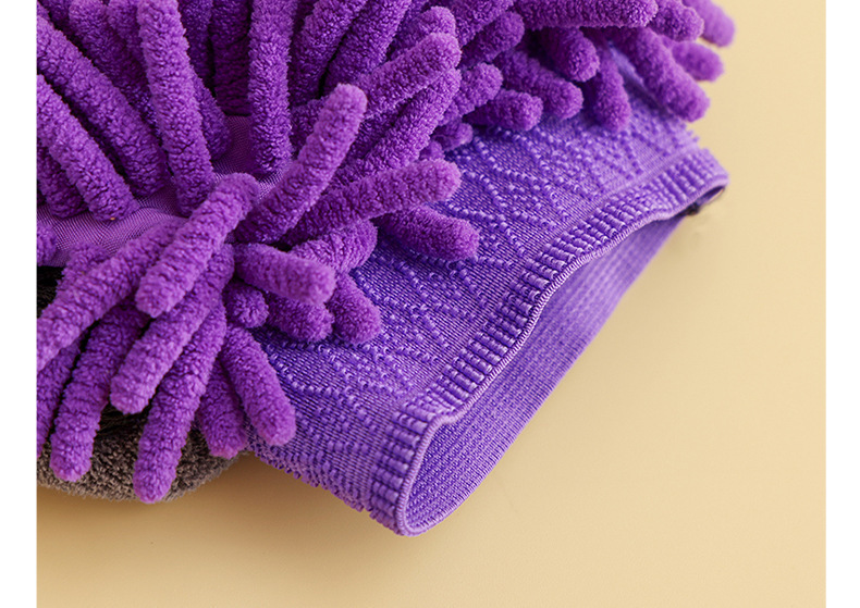 Car Chenille Car Wash Gloves, Thickened Waterproof Car Cleaning Gloves, Coral Velvet Double-Sided Car Cleaning Tools