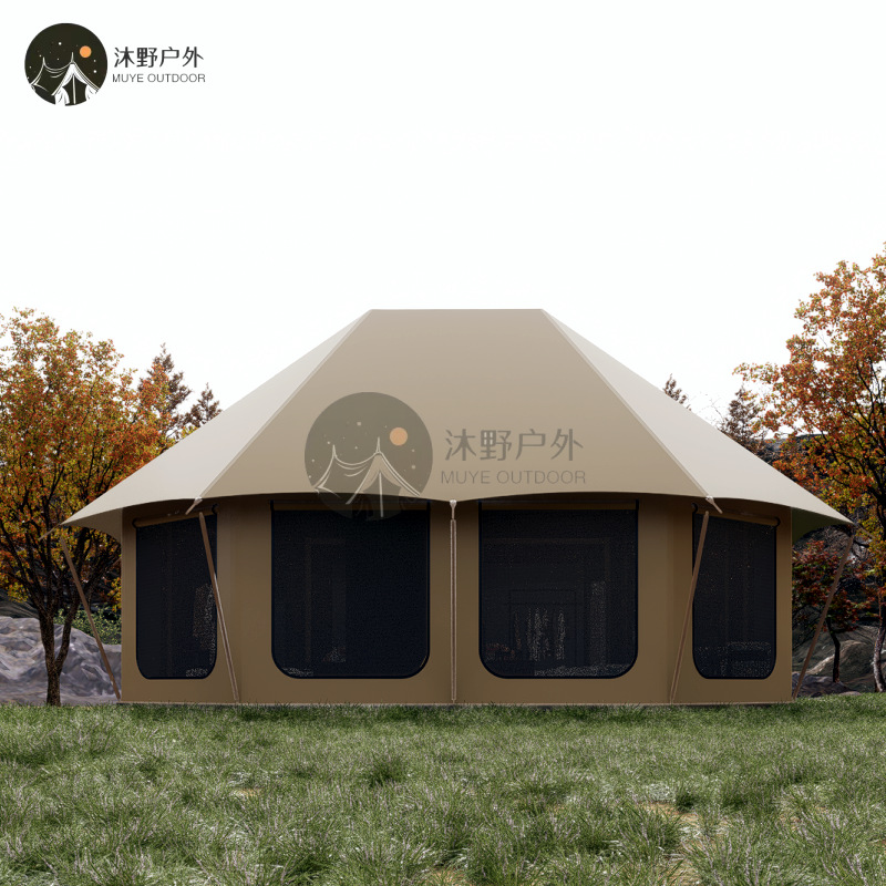 Muye al aire libre de alta gama proyecto de turismo cultural punto escénico hotel de lujo camping tiendas de campaña residencial gran tienda de campaña