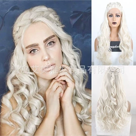 假发长卷发;长直发假发;真发假发