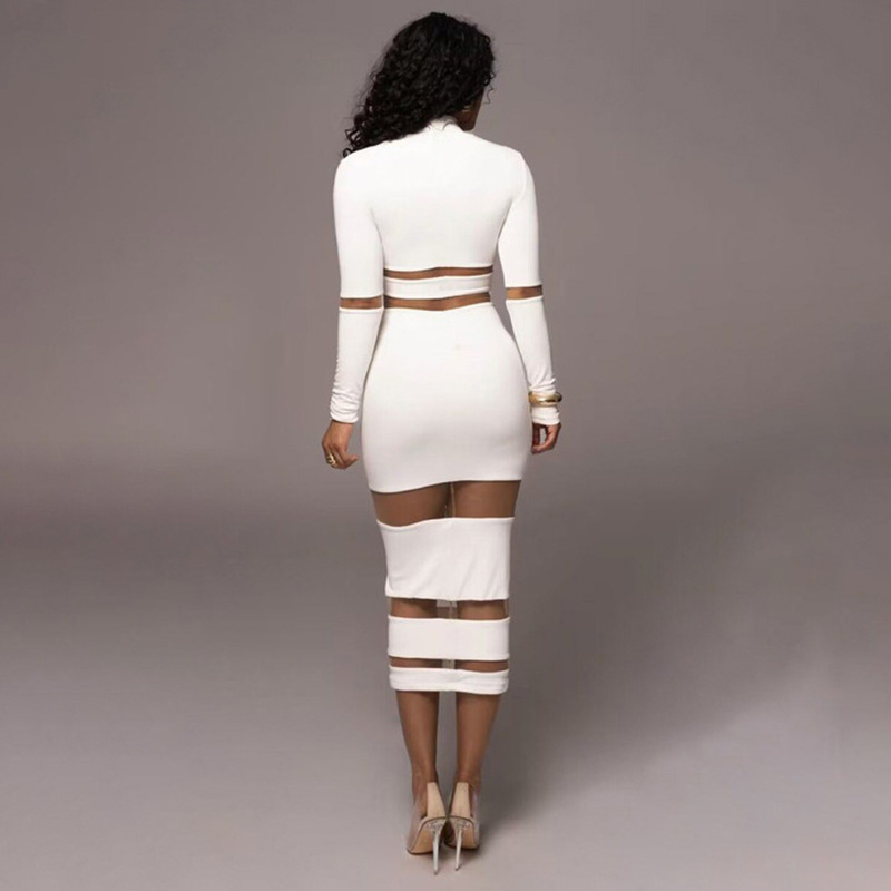 Model wearing the dress