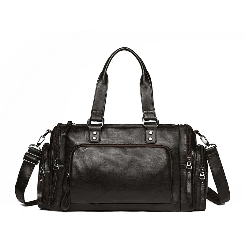 Bolsas de viaje transfronterizas de gran capacidad nuevas bolsas de viaje de moda PU bolsas deportivas a prueba de agua bolsas de ocio de tendencia de fitness