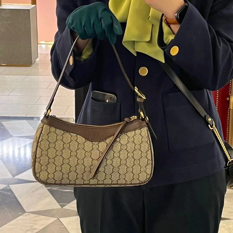 Women's Bag Gg Underarm Bag Mahjong Bag Small Bag Ophidia Double g Home Crossbody Bag Chain Shoulder Bag Export Bags