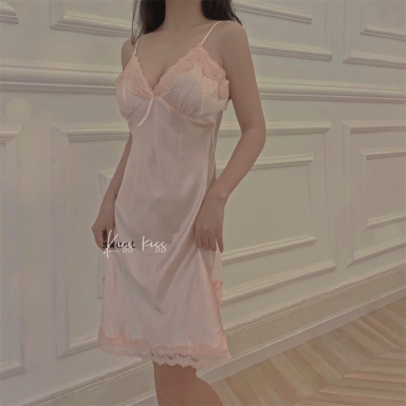 Pijama, summer thin top with cups, lifting effect