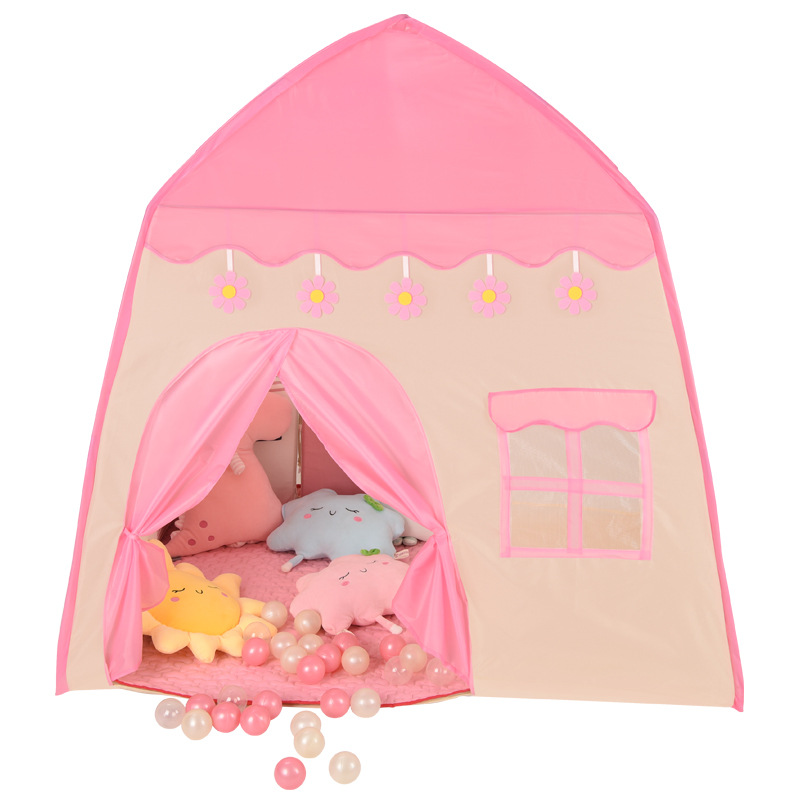 Nuevo castillo de la princesa para niños tienda de campaña casa de juegos para niños niñas casa de juguetes villa base secreta juguetes interior