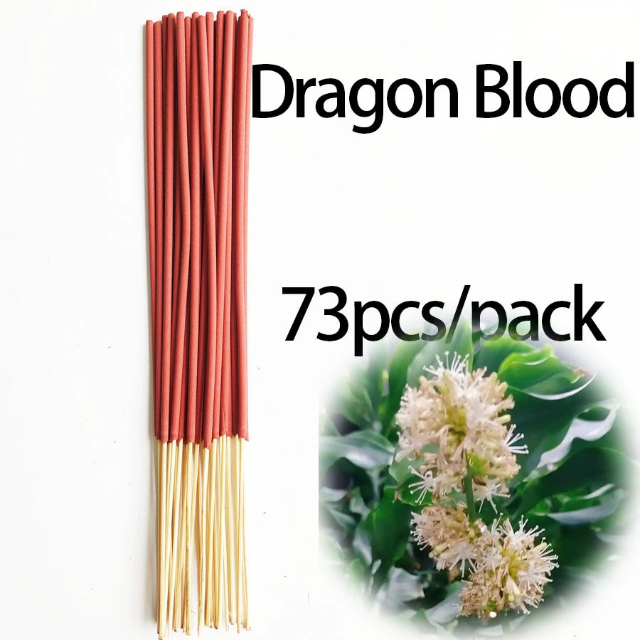 24/73/170 aromatherapy sticks, cross-border household bamboo stick incense, various flavors, optional quantity, can be customized with temu labeling