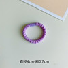 Universal demi-season children's hair accessory, elastic hair rope, ponytail