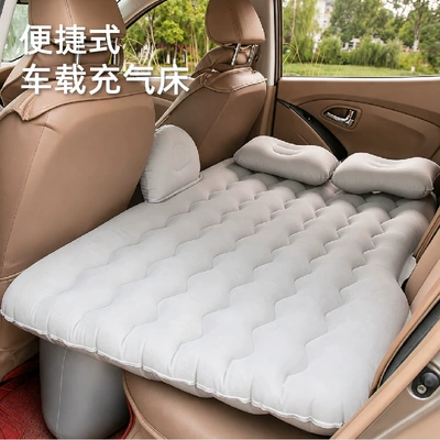 Vehicle-mounted inflatable bed, mattress, universal for cars, foldable