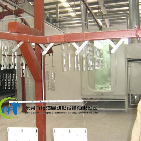 产品小型喷漆线整套设施 五金烤粉线 黄江厂家热销