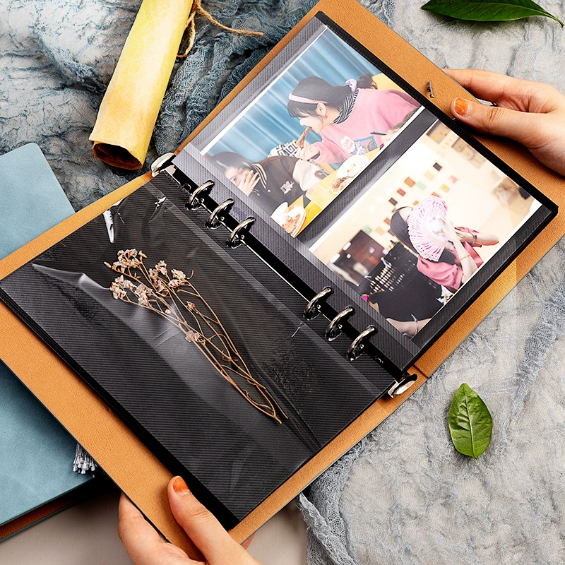 Polaroid, самоклеящийся фотоальбом, альбом для карточек, книга карточек, система хранения, ручная работа, разрывающий лист, оптовая