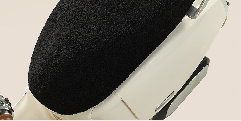 Suitable for Electric Vehicle Seat Cushion Cover, Thick Plush Autumn and Winter Warm and Comfortable Shock-Absorbing Cute High-Value Seat Cushion