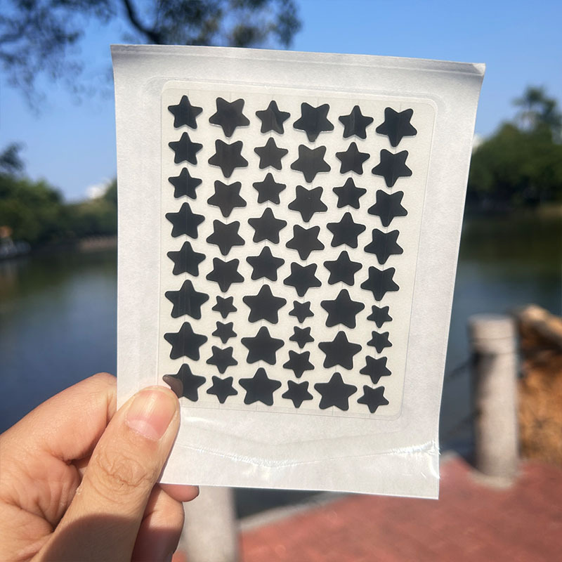 검정색 51캡슐/개 종이 비닐봉지