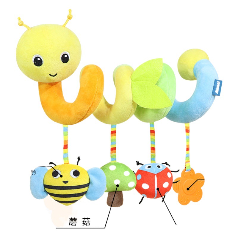 Aipinqi nuevo bebé animal cama alrededor de la cuna coche educativo colgando cuna de juguete alrededor en stock al por mayor
