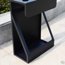 金属烤漆雨伞架轻奢售房部4S店12孔酒店大堂创意伞收纳架LOGO