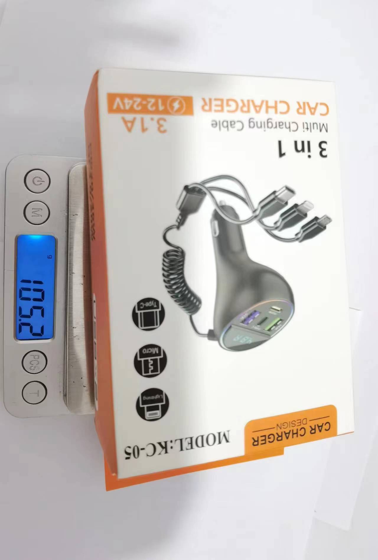 KC-05 블루투스 없음, 충전 케이블 포함