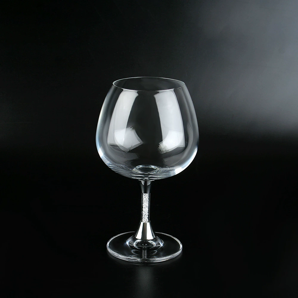 Crystal wineglass for whiskey