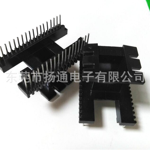 EE33电木骨架EE33高频变压器骨架18+18脚开放式变压器卧式三相非