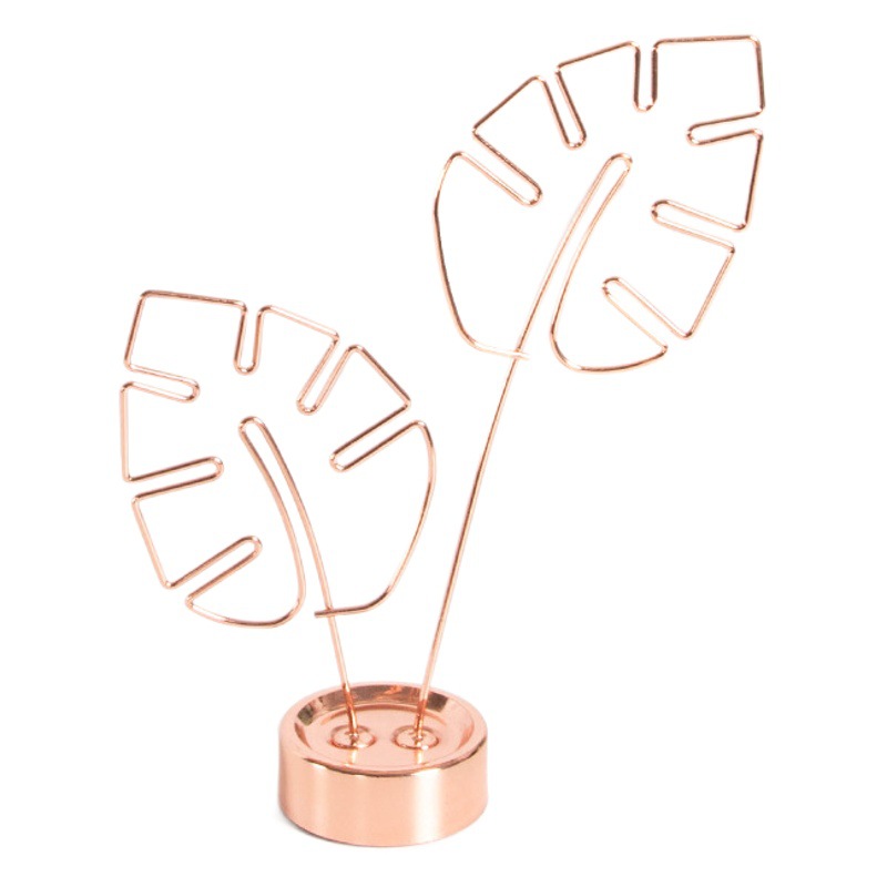 Creativo de almacenamiento de fotos de metal titular de la nota hoja de tortuga Nordic ins escritorio tarjeta de visita pantalla foto decoración al por mayor