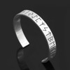 Adjustable bracelet stainless steel suitable for men and women for beloved, Birthday gift